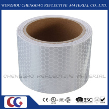PVC Honeycomb White Reflective Adhesive Tape for Traffic Safety (C3500-OXW)